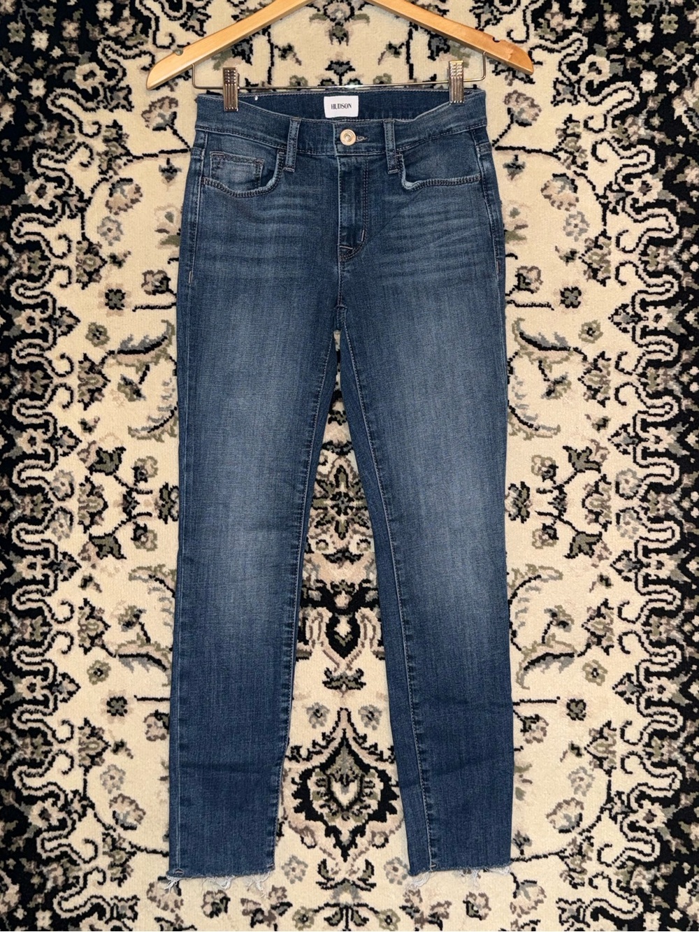 Hudson Jeans Natalie midrise super skinny ankle